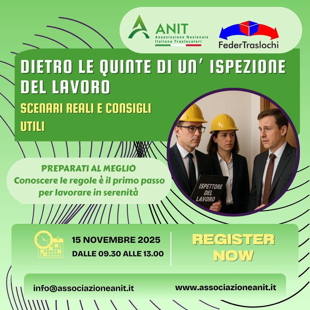 Featured image for “Gli ispettori del lavoro in azienda: un webinar per sapere che fare”
